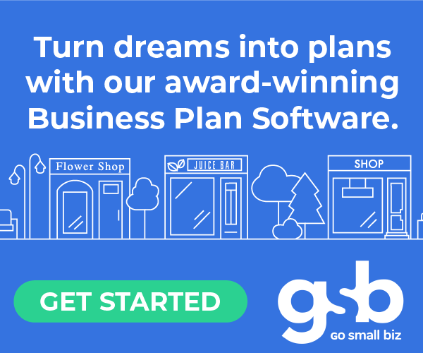 advertisement to turn dreams into plans with go small biz software